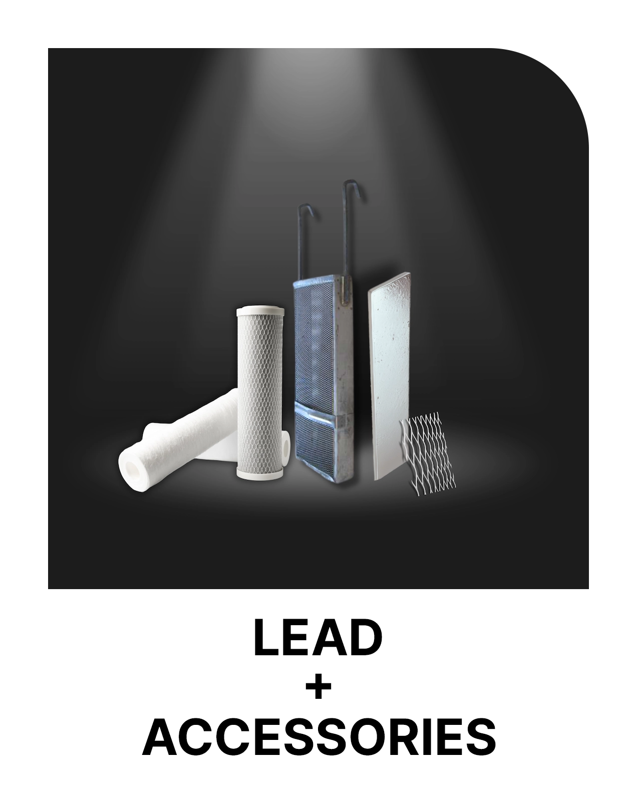 Extensive range of electroplating accessories of the highest quality, including titanium anode baskets, anode holders, lead anodes, filter cartridges and anode bags, developed to optimise and improve electroplating processes.