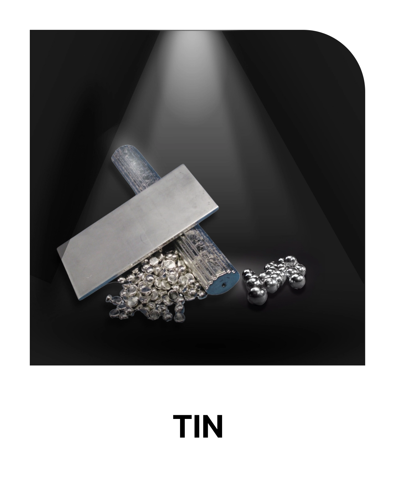 Wide selection of tin anodes for various electroplating applications: Tin pellets, tin balls, tin plates and tin billets. At least 99.9% tin content, also available as a low lead variant with less than 50 ppm lead content. Perfect for tin baths based on tin sulphate or other galvanic processes.